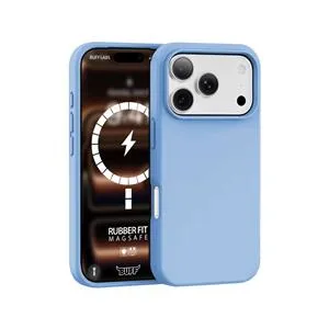 Buff iPhone 18 Pro Max/17 Pro Max MagSafe Rubber Fit Kılıf - Mavi