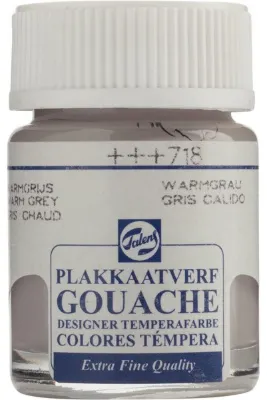 Gouache Jar 16ml Guaj Boya Warm Grey / 718