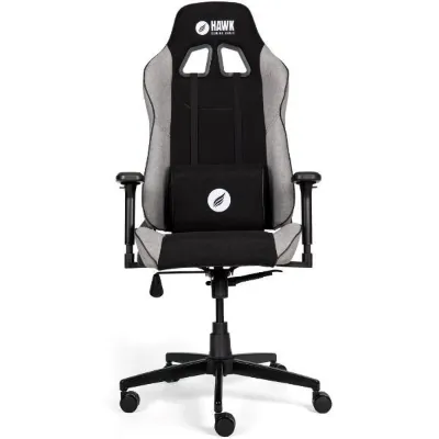 Hawk Gaming Chair Fab V3 Siyah - Gri Kumaş Oyuncu Koltuğu