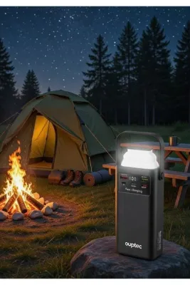 Ouptec 30.000 Mah 22,5W HF Hızlı Kablolu Kamp Lambası Outdoor Serisi Powerbank Fast Led Lamba