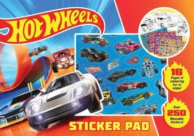 Hot Wheels Sticker Pad