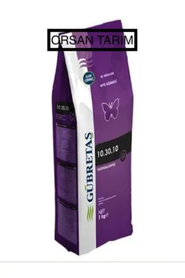 GÜBRETAŞ 10.30.10 - Toz Gübre (1 Kg) Yüksek Fosfor Kök Gübre