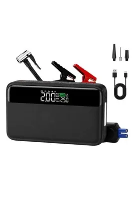 Powermaster N33 Lastik Hava Kompresörlü Akü Takviye Cihazı 65W Fast Powerbank
