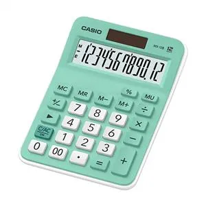CASIO MX-12B-GN YEŞİL MASAÜSTÜ HESAP MAKİNESİ