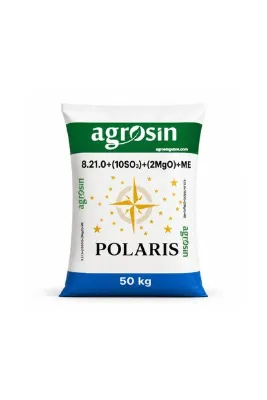 Agrosin Polaris 8-21-0+(2MgO)+(10SO3)+ME Organomineral Granül Taban Gübresi 50 kg