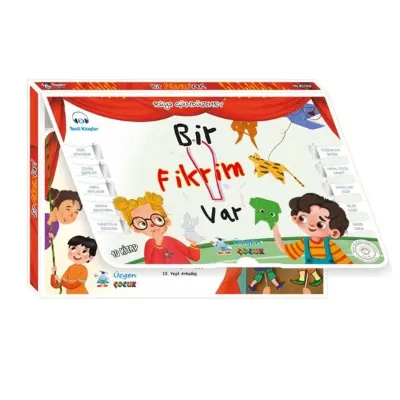 Bir Fikrim Var Seti - 10 Kitap Takım - Kutulu 16 Sayfa (10 Kitaplı Okuma Seti + Değerlendirme Eki)