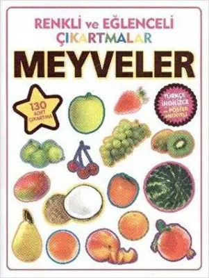 Renkli ve Eğlenceli Çıkartmalar - Meyveler Fruits