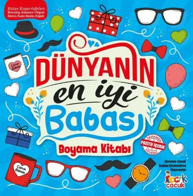 Dünyanın En İyi Babası Boyama Kitabı