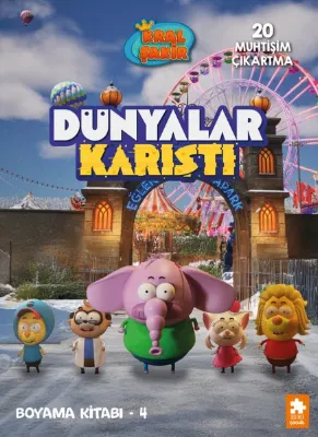 Kral Şakir - Dünyalar Karıştı Boyama Kitabı 4