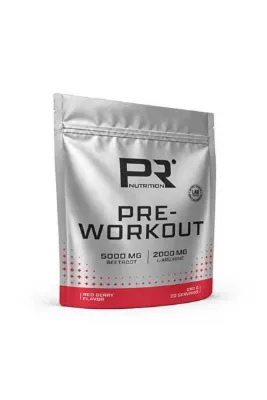 PR Nutrition Pre-Workout Beetroot (Pancar) Kafeinsiz 280 Gr - KIRMIZI MEYVELER