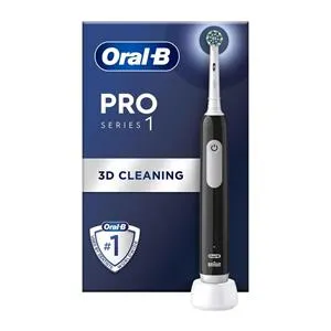 Oral-B Pro1 Serisi Siyah Şarj Edilebilir Diş Fırçası