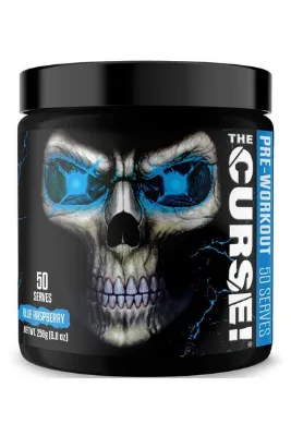 JNX Sports THE CURSE! PRE-WORKOUT FDA ONAYLI %100 USA İÇERİK - BLUE RASPBERRY AROMA 50 SERVİS