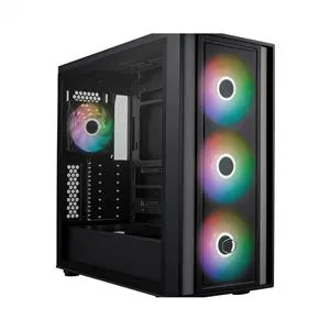 COOLER MASTER MASTERBOX 600 TG Mesh 3X140MM ARGB MidT ATX SİYAH KASA
