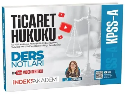 2026 KPSS A Grubu Ticaret Hukuku Video Ders Notları