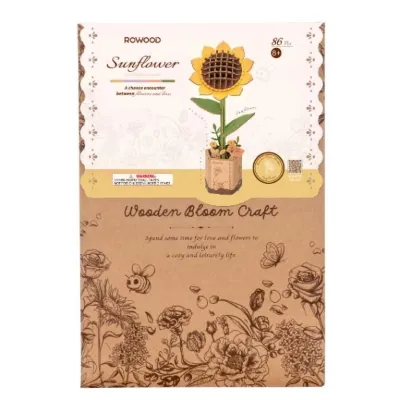 Rowood Sunflower Sabit 3D Yapboz TW011