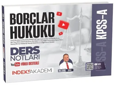 2026 KPSS A Grubu Borçlar Hukuku Video Ders Notları