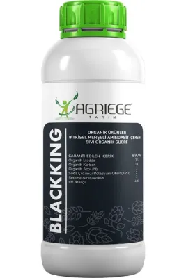 AGRİEGE Blackking 1 Litre Organik Köklendirici ve Kök Geliştirici Sıvı Gübre