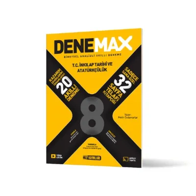 Denemax 8. Sınıf İnkılap Tarihi 20'Lı Akıllı Deneme