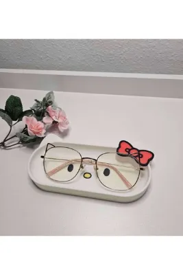 Hello Kitty Temalı Gözlük Tepsisi – Masa & Raf Organizeri