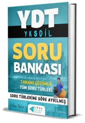 YDT YKSDİL - Soru Bankası-Tamamı Çözümlü Tüm Soru Türleri