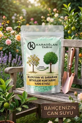 karaoğlan tarım Demir Sülfat Gübresi Bitkide Ve Çimde Sararma İçin 10 Kg