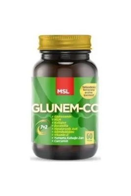 MSL Glunem-CC Collagen Curcumin Glukozamin 60 Tablet