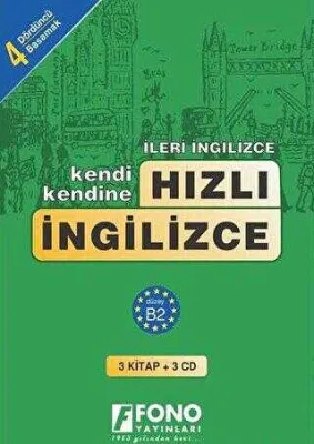 Hızlı İngilizce 4. Basamak 3 kitap + 3 CD