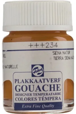 Gouache Jar 16ml Guaj Boya Raw Sienna / 234