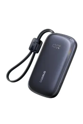 Baseus EnerFill FC21 QPow3 Ultra Dijital Göstergeli Powerbank 10.000 mAh 22.5W - Siyah