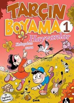Hayvanlar - Tarçın Boyama 1
