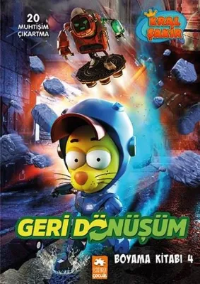 Kral Şakir Geri Dönüşüm Boyama Kitabı - 4