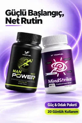 yourfuel ManPower & MindStrike | 20 Günlük Paket