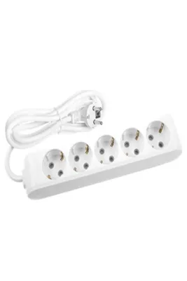 Viko Multi Let (5'Li) Beşli Priz Topraklı Çocuk Korumalı Kablolu 1 (Bir) Metre