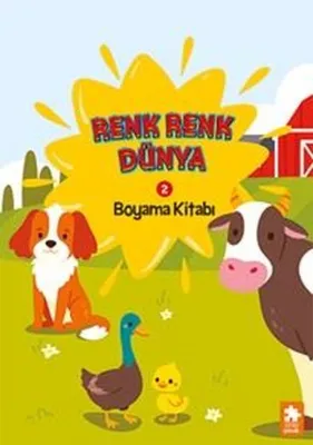 Renk Renk Dünya Boyama Kitabı 2