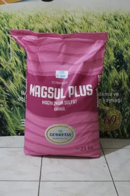 GÜBRETAŞ Manezyum Ve Kükürt Içeren Bitki Besin Gübresi Magsul Plus - Granül 25 Kg