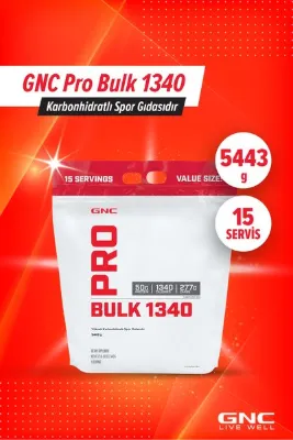 GNC Pro Bulk 1340 – 5443 g (15 servis)