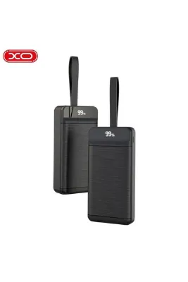 Xo 30000 mAh 22.5W Hızlı Şarj Destekli 3 Çıkışlı Dijital Ekranlı ve Fenerli Powerbank