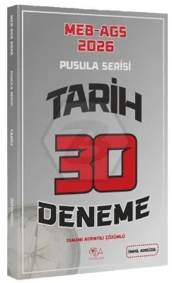 2026 MEB - AGS Tarihin Pusulası 30 Deneme Çözümlü