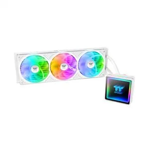 THERMALTAKE TH360 V3 Beyaz ARGB Led Fanlı 360mm LGA1700/AM5 Serisi Uyumlu Sıvı Soğutucu