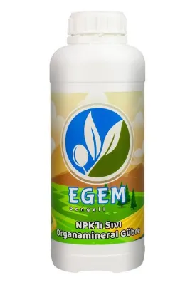 YEŞİLVADİ Egem 1 Litre 7-7-7 Npk Organamineral Sıvı Gübre