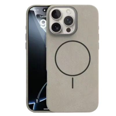 Piili iPhone 16 Soft Aura Magsafe Kılıf - Kum