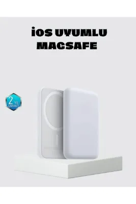 MagSafe 15W Kablosuz Hızlı Şarj, Lightning Girişli Taşınabilir Batarya