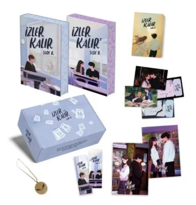 İzler Kalır Seti - 2 Kitap Takım - Kenar Boyamalı - Kutulu