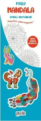 Mandala Çocuk Ayraç - Hayvanlar
