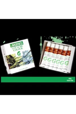 Maries Guaj Boya 12 ml Yeşil Pale (YEŞİL SOLUK) 503 - 12'li Paket