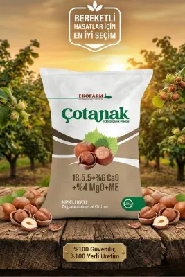 ekofarm Çotanak 18.5.5 NPK Gübre Organik Madde ile Zenginleştirilmiş Granül Gübre 25 Kg