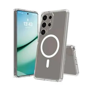 Buff Labs Galaxy S25 Ultra MagSafe Air Hybrid Kılıf - Şeffaf