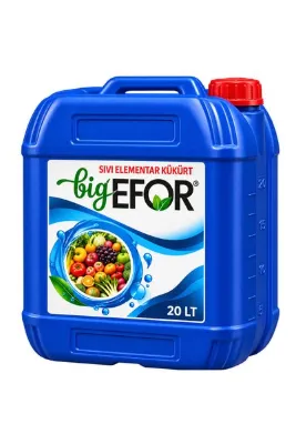BİG EFOR 20 litre Sıvı Kükürt PH Düzenleyici Toprak Besleyici PH REGİLATÖR