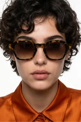Bilge Karga Valeno Tortoise Brown Degrade Güneş Gözlüğü