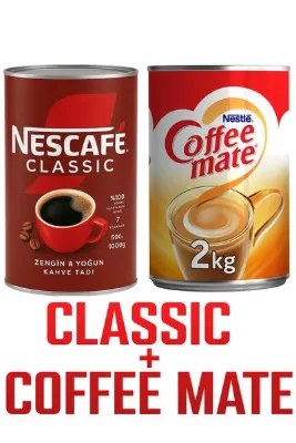 Nescafe Classic Kahve 1 Kg + Nestle Coffe Mate 2 Kg